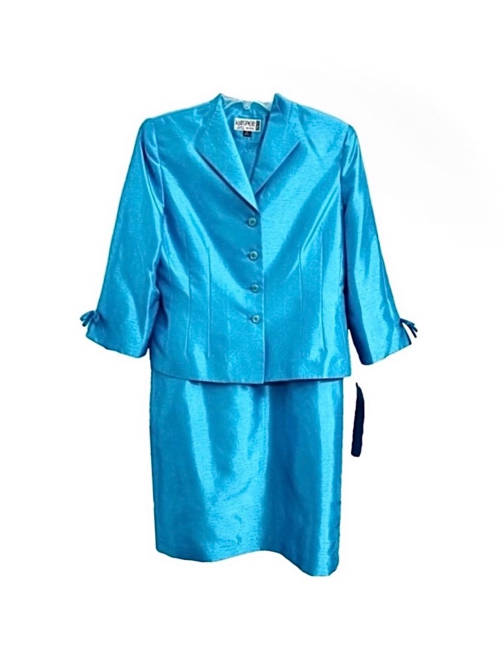 Kasper New 2 Piece Dress & Blazer Suit